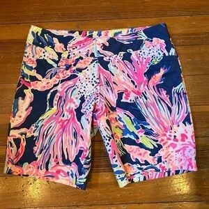Lilly Pulitzer Gardinia Shorts Sunken Treasure, Cotton, Size 0